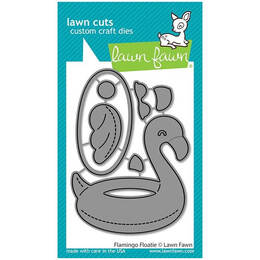 Lawn Fawn - Lawn Cuts Dies - Flamingo Floatie LF2880