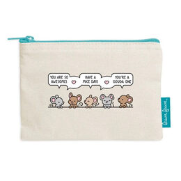 Lawn Fawn Zipper Pouch - Have a Mice Day LF2906