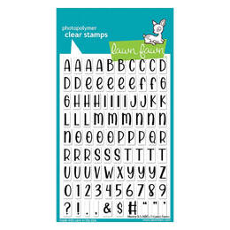 Lawn Fawn - Clear Stamps - Henry Jr.'s ABCs LF3082