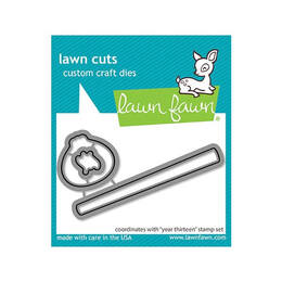 Lawn Fawn - Lawn Cuts Dies - Year Thirteen LF3085