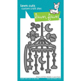 Lawn Fawn - Lawn Cuts Dies - Moon and Stars Mobile LF3098