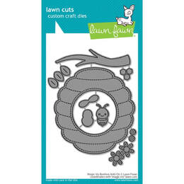 Lawn Fawn - Lawn Cuts Dies - Magic Iris Beehive Add-on LF3139