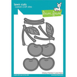 Lawn Fawn - Lawn Cuts Dies - Cheery Cherries LF3179