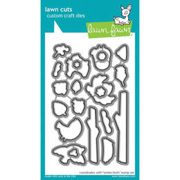Lawn Fawn - Lawn Cuts Dies - Winter Birds LF3226