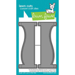 Lawn Fawn - Lawn Cuts Dies - Ta-da! Diorama! Hillside Add-On LF3241