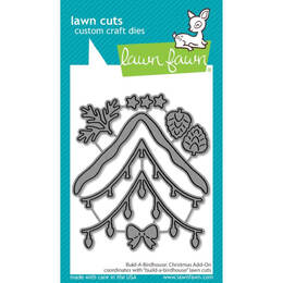 Lawn Fawn - Lawn Cuts Dies - Build-A-Birdhouse Christmas Add-On LF3252