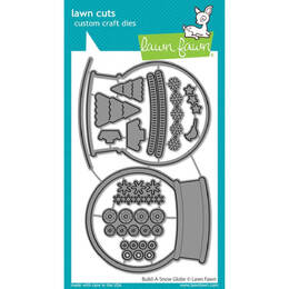 Lawn Fawn - Lawn Cuts Dies - Build-A-Snow Globe LF3254