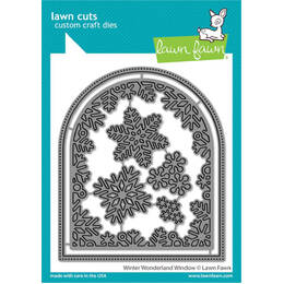 Lawn Fawn - Lawn Cuts Dies - Winter Wonderland Window LF3255