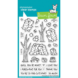 Lawn Fawn Stamps - Porcu-pine for you LF3299