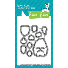 Lawn Fawn Dies - Porcu-pine for you add-on LF3302