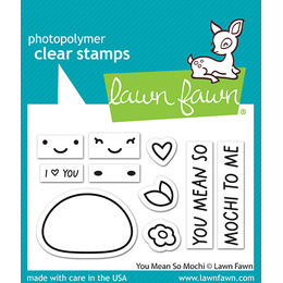 Lawn Fawn Stamps - You mean so mochi LF3307