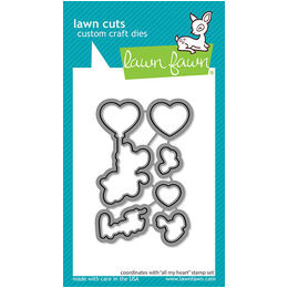 Lawn Fawn Dies - All my heart LF3309