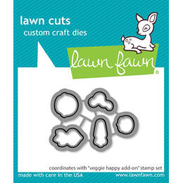 Lawn Fawn Dies - Veggie Happy Add-On LF3343