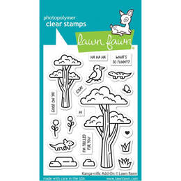 Lawn Fawn - Clear Stamps - Kanga-rrific Add-On LF3346