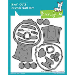 Lawn Fawn Dies - Build-A-Gum Ball Machine LF3431