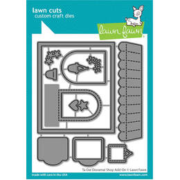 Lawn Fawn Dies - Ta-Da! Diorama! Shop Add-On LF3434
