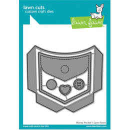 Lawn Fawn Dies - Money Pocket LF3441