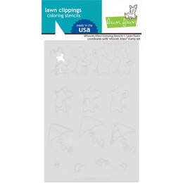 Lawn Fawn Coloring Stencils - Whoosh, Kites! LF3544