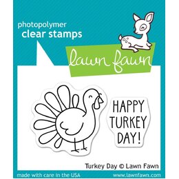 Lawn Fawn - Clear Stamps - Turkey Day LF359