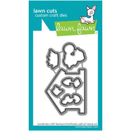 Lawn Fawn Dies - Backyard Bird Feeder Add-On LF3711