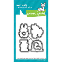 Lawn Fawn Dies - Little Woodland Library Friends LF3714