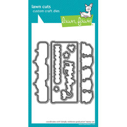 Lawn Fawn Dies - Simply Celebrate Graduation LF3717
