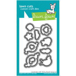 Lawn Fawn Dies - Shello, Friend LF3790