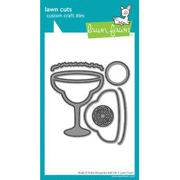 Lawn Fawn Dies - Build-a-Drink Margarita Add-On LF3804