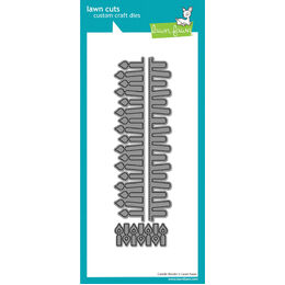 Lawn Fawn Dies - Candle Border LF3806