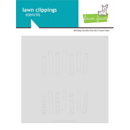 Lawn Fawn Stencils - Birthday Candles LF3818