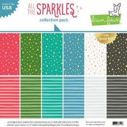 Lawn Fawn 12x12 Paper Pack - All the Sparkles LF3841