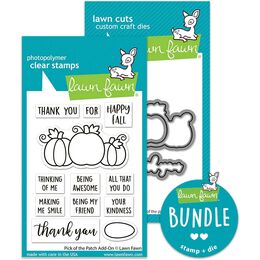 Lawn Fawn - Pick of the Patch Add-On (stamp+die bundle)