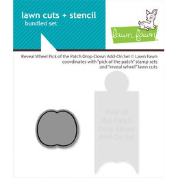 Lawn Fawn Dies - Reveal Wheel Pick of the Patch Drop-Down Add-On Set LF3859