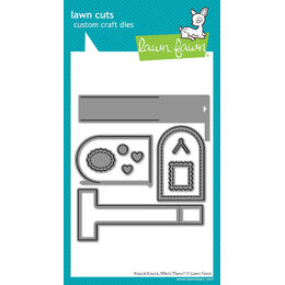 Lawn Fawn Dies - Knock, Knock, Who's There? LF3863