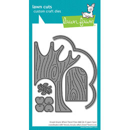 Lawn Fawn Dies - Knock, Knock, Who's There? Tree Add-On LF3865