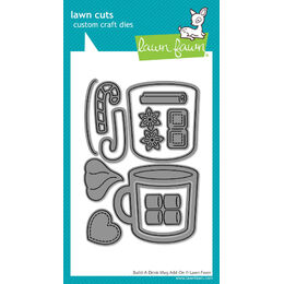 Lawn Fawn Dies - Build-A-Drink Mug Add-On LF3868