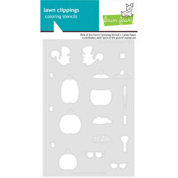 Lawn Fawn Coloring Stencils - Pick of the Patch LF3875