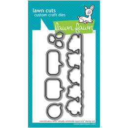 Lawn Fawn Dies - Simply Celebrate Squirrels LF3882