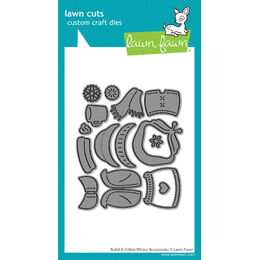 Lawn Fawn Dies - Build-A-Critter Winter Accessories LF3912