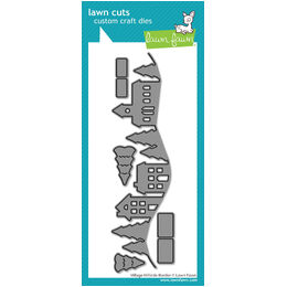 Lawn Fawn Dies - Village Hillside Border LF3915