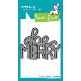 Lawn Fawn Dies - Giant Be Merry LF3919