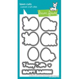 Lawn Fawn Dies - Stamp 'n Stencil Easter Eggs LF4029