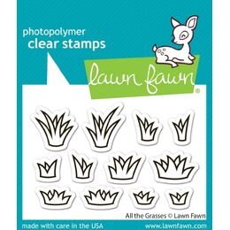 Lawn Fawn - Clear Stamps - All the Grasses LF4037