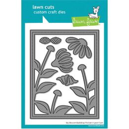 Lawn Fawn Dies - Big Blossom Backdrop: Portrait LF4051