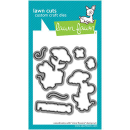 Lawn Fawn Dies - Mice Flowers LF4077