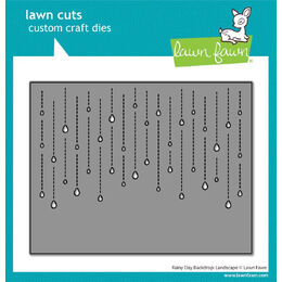 Lawn Fawn Dies - Rainy Day Backdrop: Landscape LF4098