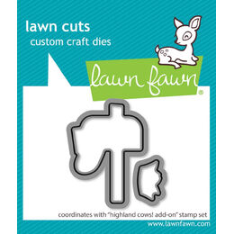 Lawn Fawn Dies - Highland Cows! Add-On LF4120