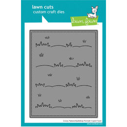 Lawn Fawn Dies - Grassy Pasture Backdrop: Portrait LF4143