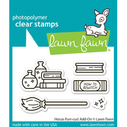 Lawn Fawn - Clear Stamps - Hocus Purr-cus! Add-On LF4189