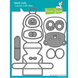 Lawn Fawn Dies - Big Hugs Pop-Up LF4204